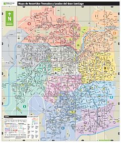 Mapa de transantiago